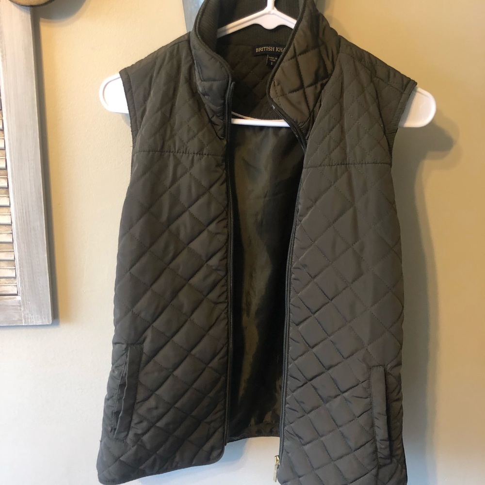 Olive Green Vest